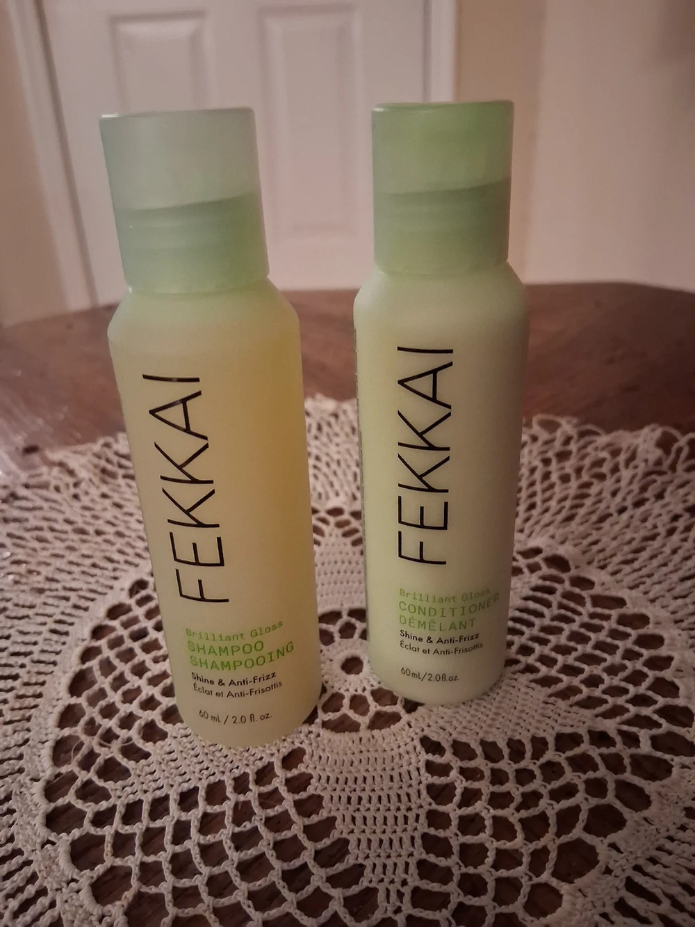 Fekkai Brilliant Gloss Shampoo & Conditioner - Light Green